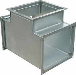 Отвод 90° прямоугольный