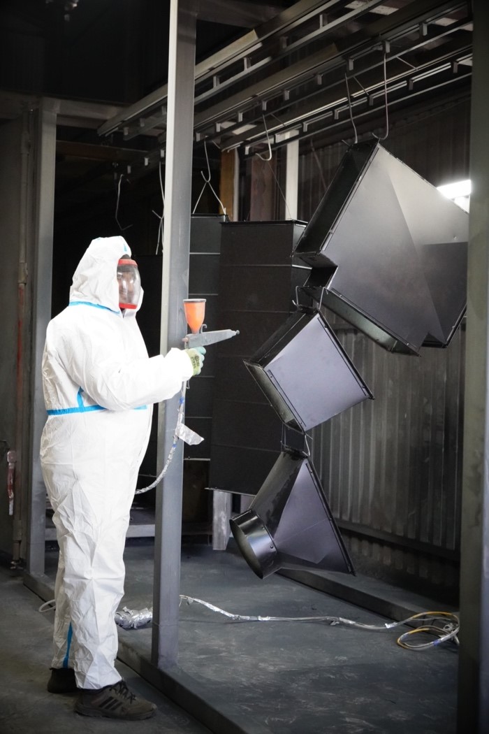 Полимерная покраска металлоизделий